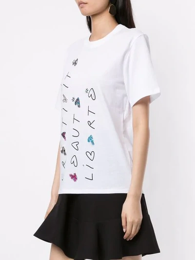 Shop Lanvin Printed T-shirt - White