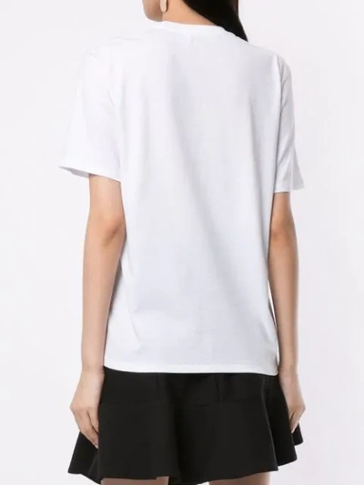 Shop Lanvin Printed T-shirt - White