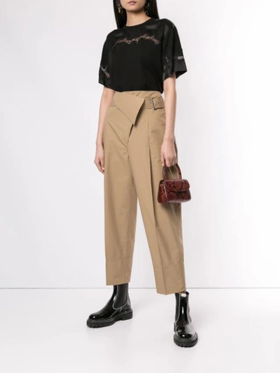 Shop 3.1 Phillip Lim / フィリップ リム 3.1 Phillip Lim Hose Mit Umschlag - Braun In Brown