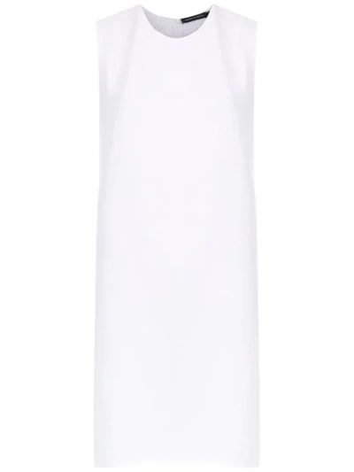 Shop Andrea Marques Sleeveless Tunic In White