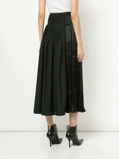 Shop 3.1 Phillip Lim / フィリップ リム Layered Pleated Skirt In Black