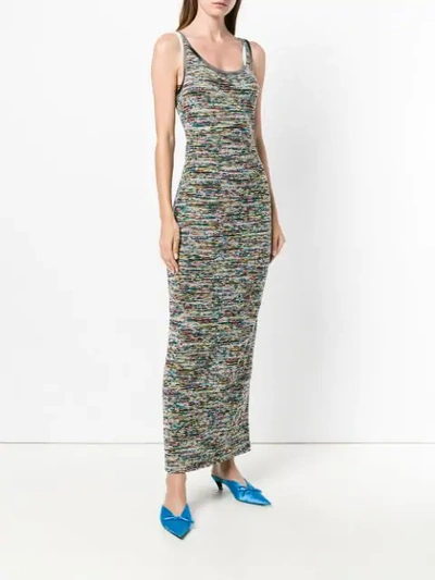 Shop Missoni Knitted Cami Long Dress - Green