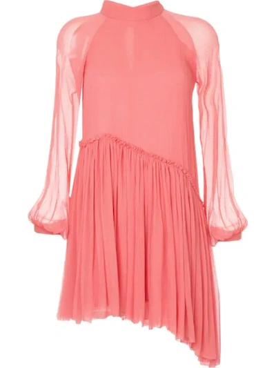 Shop Manning Cartell Feather Weight Mini Dress - Farfetch In Pink