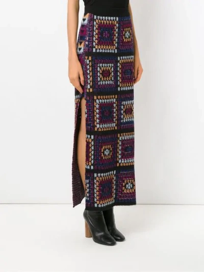 Shop Cecilia Prado Fatima Long Skirt - Multicolour