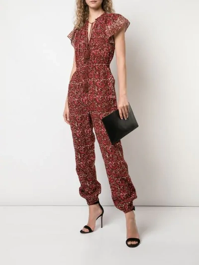 Shop Ulla Johnson Terra Jumpsuit In Red