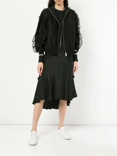 Shop Maggie Marilyn Some Kind Of Wonderful Bomber Jacket In Black