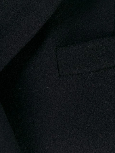 Shop Materiel Matériel Button Panelled Coat - Black