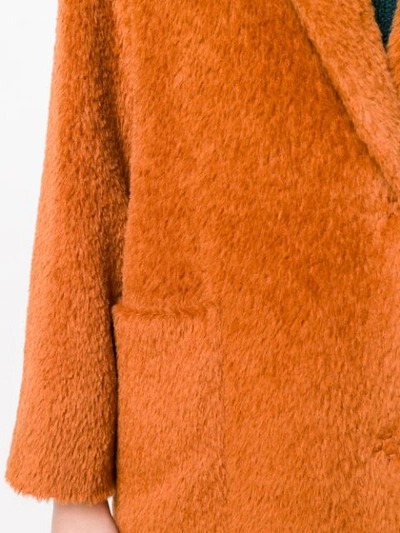 Shop Antonelli Patch Pocket Coat - Orange