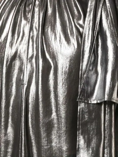 Shop Alexa Chung Tied Neck Vest Top In Black