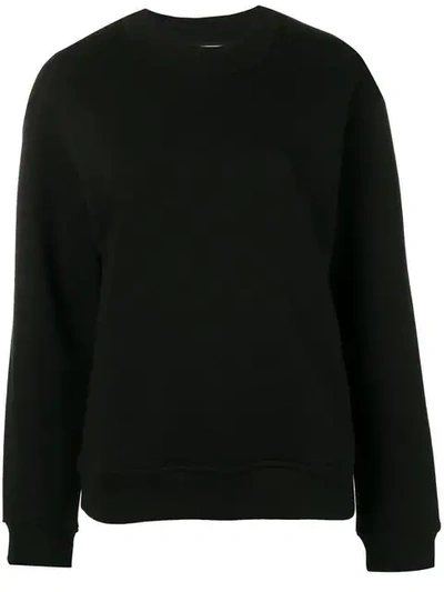 Shop Paco Rabanne Black Logo Sweater