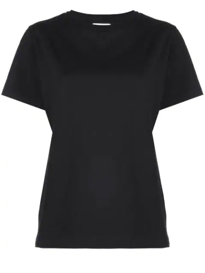 Shop Ferragamo Basic T-shirt In Black