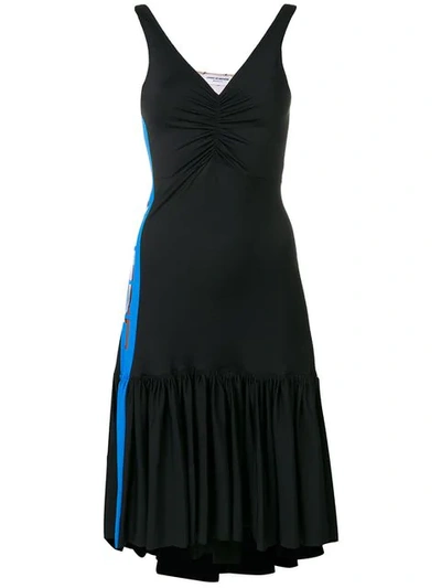 Shop Marine Serre Speed Print Dress In Black