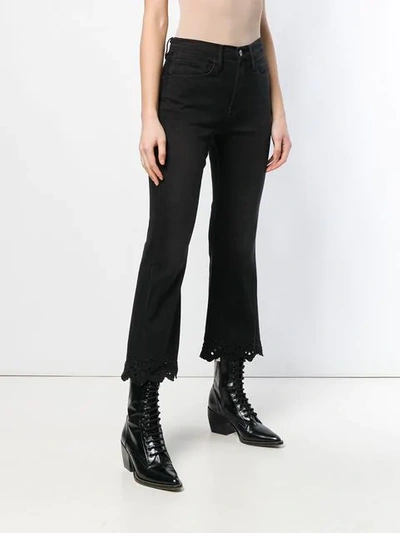 Shop Frame Lacey Jeans - Black