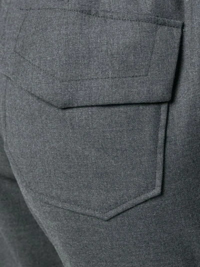 Shop Odeeh Elasticated Track Pants - Grey