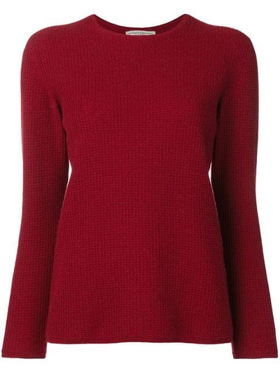 Shop Holland & Holland Cashmere Jumper In Red