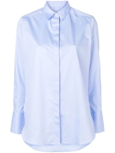 Shop Frenken Classic Formal Shirt In Blue