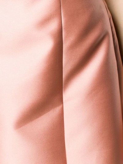 Shop Alberta Ferretti Bustier Gown In Pink