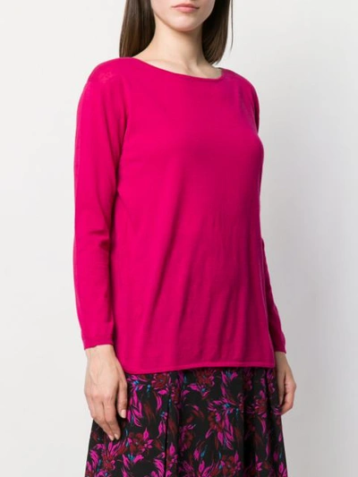 Shop Aspesi Classic Pullover - Pink