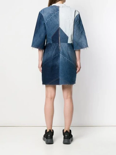 Shop Acne Studios Denim Shift Dress - Blue