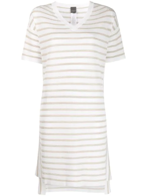 Lorena Antoniazzi T-shirt Dress In White | ModeSens