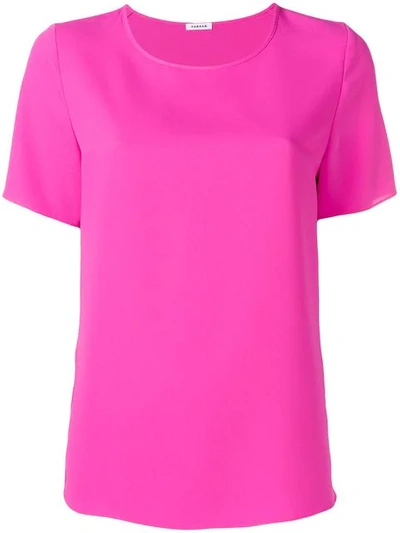 Shop P.a.r.o.s.h Magenta Pink T-shirt