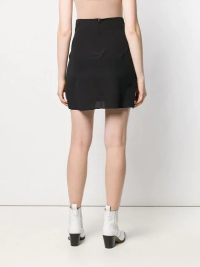 Shop Isabel Marant High Rise Pleated Skirt In Black