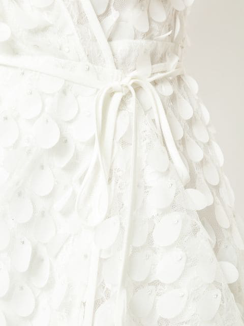 manning cartell rebel white mini dress