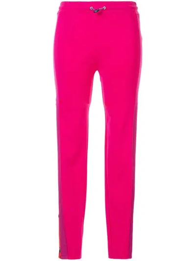 Ben Taverniti Unravel Project Skinny Sweatpants In Pink