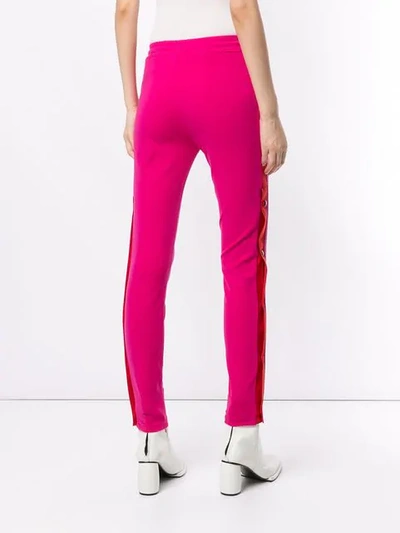 Ben Taverniti Unravel Project Skinny Sweatpants In Pink