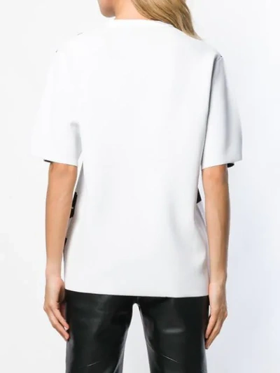 Shop Helmut Lang Logo Print T-shirt In Black