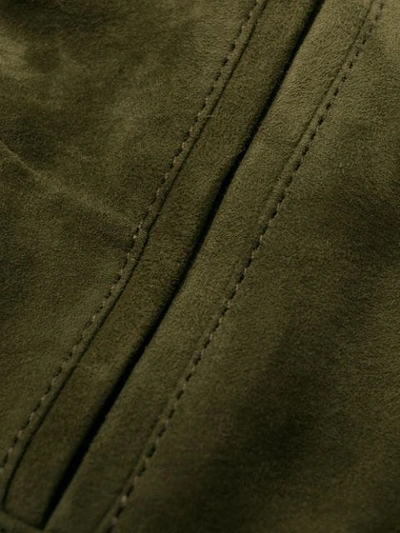 ARMA 九分皮裤 - 绿色