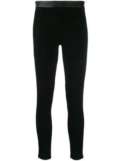 Shop Iro Skinny Fit Trousers In Black