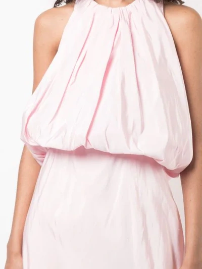 Shop Calvin Klein 205w39nyc Sleeveless Long Dress In Pink
