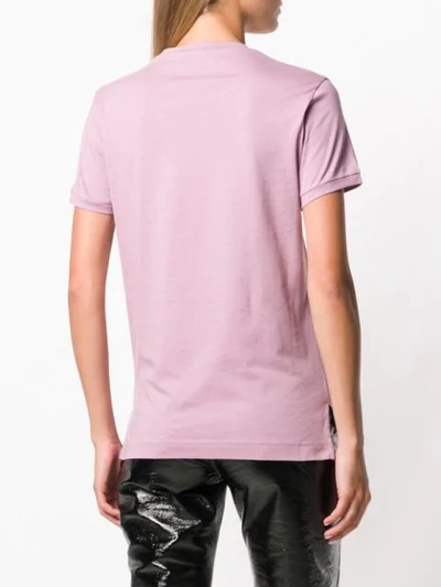 Shop Vivienne Westwood Don't Get Killed T-shirt - Pink