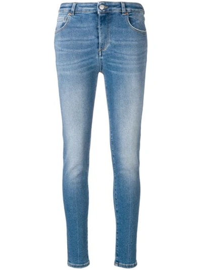 Shop Acynetic Skinny Jeans In Blue