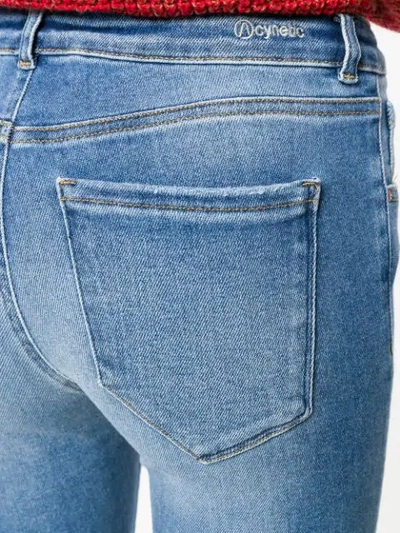 Shop Acynetic Skinny Jeans In Blue