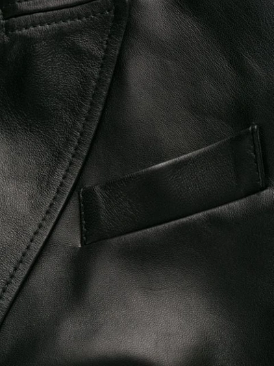 Shop Alexander Mcqueen Button Front Jacket In Black