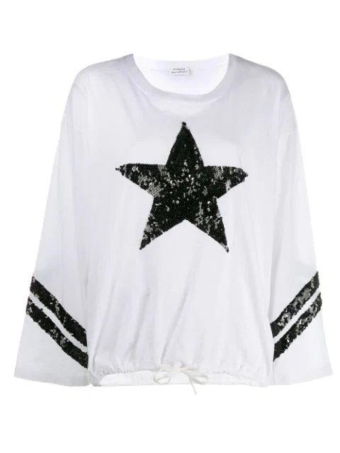 sequin star sweatshirt