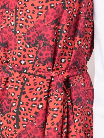 Shop Borgo De Nor Coco Leopard In Red