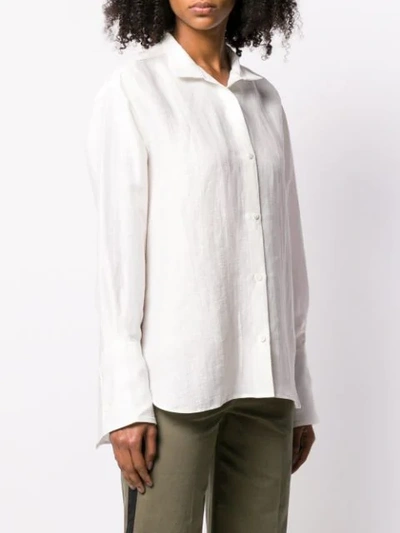 Shop Frame Minimal Shirt In White