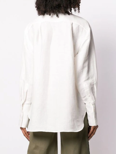 Shop Frame Minimal Shirt In White