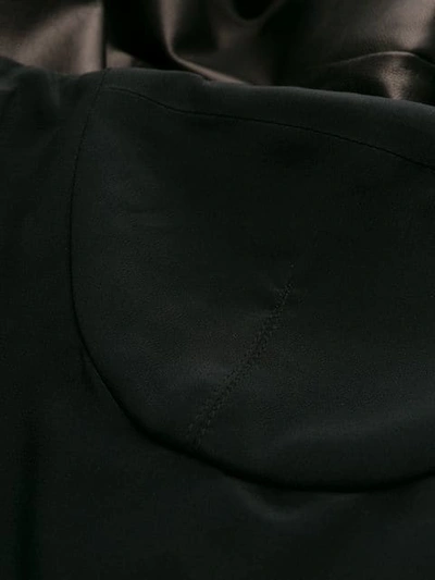 Shop Versace Trägerloses Minikleid In Black