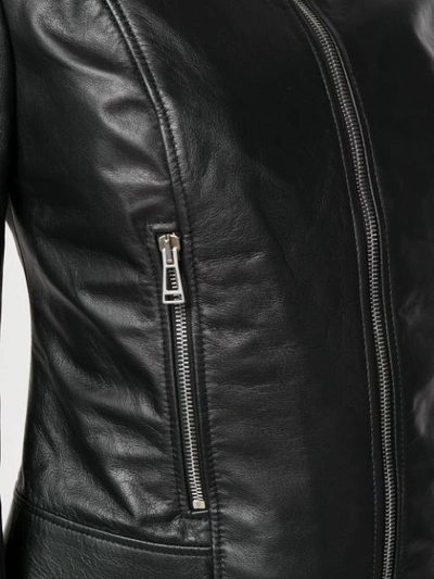 Shop Belstaff Fitted Zipped Jacket In 90000 Nero