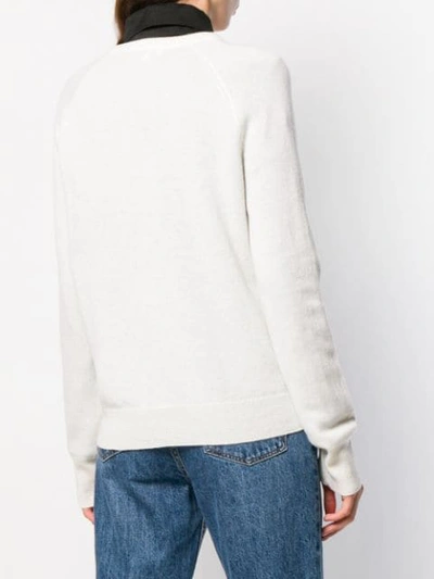 Shop Equipment Sloane Crew Neck Sweater In White