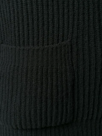 Shop Marc Jacobs Ribbed Knit Jumper - Black