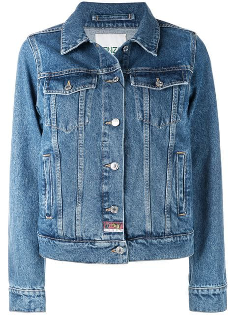 kenzo denim jacket womens