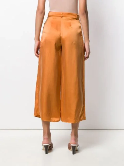 Shop Aeron Áeron Wide Leg Culottes - Orange
