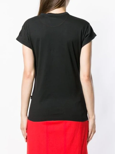 CHLOÉ EMBROIDERED T-SHIRT - 黑色