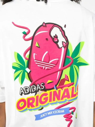 Adidas Originals Adidas Juicy Mix Ice Cream T-shirt - White | ModeSens