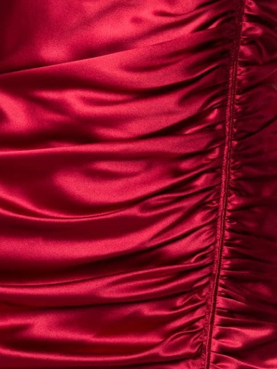 ROBERTO CAVALLI FITTED MINI DRESS - 红色